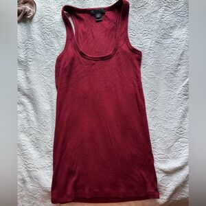super soft J. Crew Ribbed Scoop Neck Tank Top Size XS